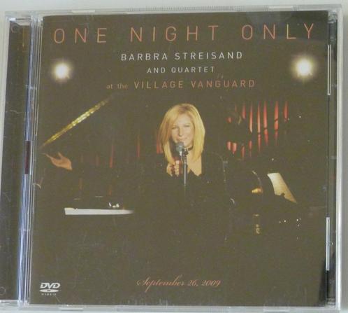 Barbara Streisand & Quartet One night only 16-09-2009 DVD+CD, Cd's en Dvd's, Cd's | Pop, Zo goed als nieuw, 2000 tot heden, Ophalen of Verzenden