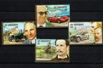 st vincent 1987 pf serie auto cars auto's oldtimers, Ophalen of Verzenden, Postfris, Auto's