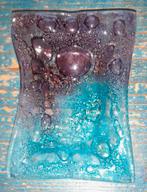 Handgeblazen schaaltje/asbakje vintage jaren '70, Antiek en Kunst, Ophalen of Verzenden