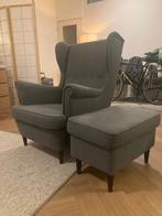 Strandmon Feautail met voetenbank, Huis en Inrichting, Ophalen, Hout, Gebruikt, 75 tot 100 cm