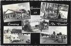 Cromvoirt, Vught, De Vondst, tent, caravan, man, vrouw, Verzamelen, Ansichtkaarten | Nederland, Verzenden, 1960 tot 1980, Gelopen