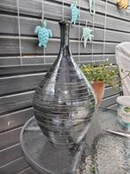Vaas, Huis en Inrichting, Woonaccessoires | Vazen, 50 tot 75 cm, Blauw, Aardewerk of Porselein, Ophalen of Verzenden