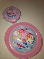 Peppa big bordje en bakje gebruikt!, Kinderen en Baby's, Ophalen of Verzenden, Zo goed als nieuw