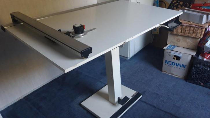 Tekentafel, Doe-het-zelf en Verbouw, Tekentafels, Gebruikt, Minder dan 130 cm, Ophalen of Verzenden