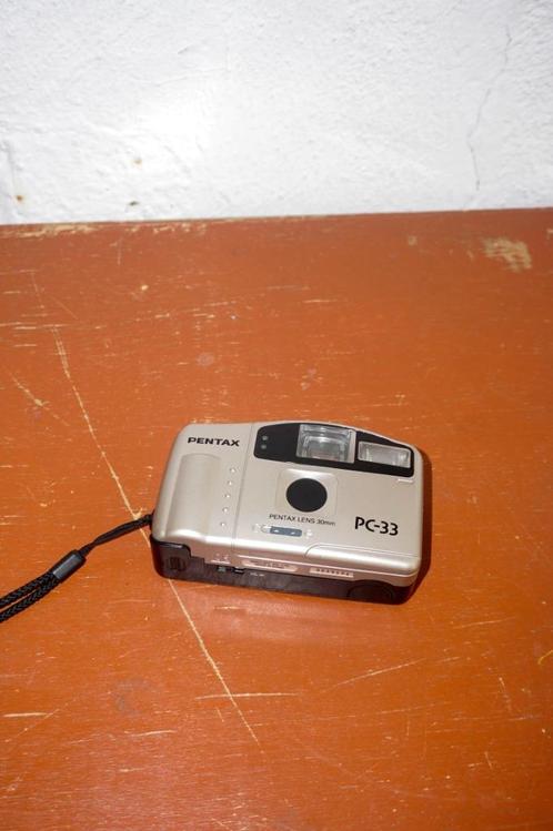 Pentax PC-33 35mm filmcamera * point-and-shoot * compacte re, Audio, Tv en Foto, Fotocamera's Analoog, Zo goed als nieuw, Compact