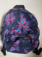 Eastpak kinder rugtas bloemen blauw paars als nieuw, Blauw, Ophalen of Verzenden, Zo goed als nieuw, Rugtas