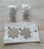 Nieuwe vriendschapsketting, 2 x puzzelstukjes, Ophalen of Verzenden, Nieuw, Overige materialen, Overige voorstellingen