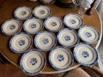 Sociëte Ceramique Butterfly 13 ontbijtborden en 1 schaaltje, Antiek en Kunst, Ophalen of Verzenden