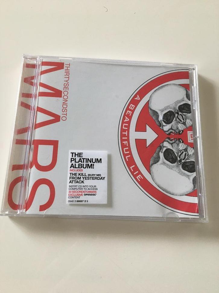 CD 30 Seconds To Mars - A Beautufil Lie, Cd's en Dvd's, Cd's | Rock, Gebruikt, Poprock, Ophalen of Verzenden