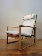 Vintage fauteuil 2254 van Børge Mogensen voor Fredericia, Huis en Inrichting, Fauteuils, Ophalen, Hout, Gebruikt, 75 tot 100 cm