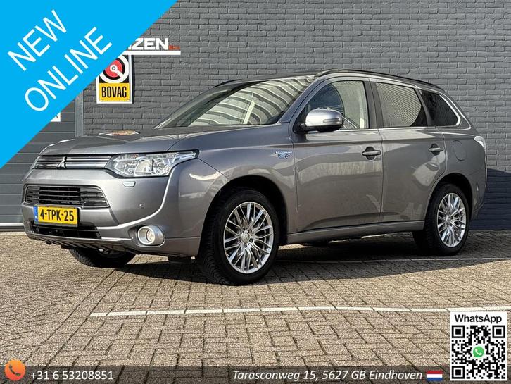 Mitsubishi Outlander 2.0 PHEV Instyle | Leder | Pano | Clima, Auto's, Mitsubishi, Bedrijf, Te koop, Outlander, 4x4, ABS, Achteruitrijcamera