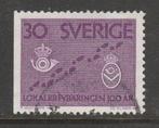 Zweden 1962 - Voetstappen van e postbode, Postzegels en Munten, Postzegels | Europa | Scandinavië, Zweden, Ophalen, Gestempeld