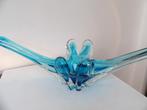 Murano grote Sixties Schaal, Azurblauw, Ophalen of Verzenden