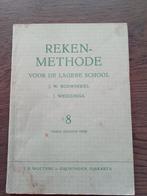 Reken-Methode lager school 1955, Ophalen of Verzenden, Zo goed als nieuw