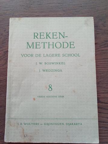 Reken-Methode lager school 1955 beschikbaar voor biedingen