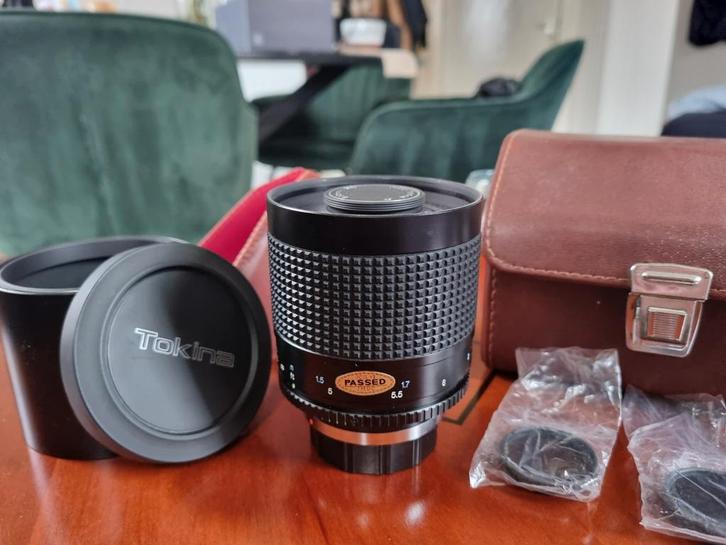 Tokina 500mm f/8 PK + Filters & Leren Case, Audio, Tv en Foto, Fotografie | Lenzen en Objectieven, Gebruikt, Telelens, Ophalen of Verzenden