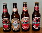 4 oude lege flessen Bokbier HEINEKEN bier collector's item, Ophalen of Verzenden, Zo goed als nieuw, Flesje(s), Heineken