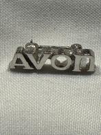 Vintage Avon Broche Zilverkleurig, Ophalen of Verzenden, Gebruikt, 4 tot 7 cm, Zilver