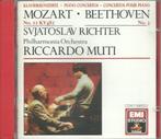 Mozart - Beethoven - Pianoconcerten - Sviatoslav Richter, Cd's en Dvd's, Cd's | Klassiek, Ophalen of Verzenden