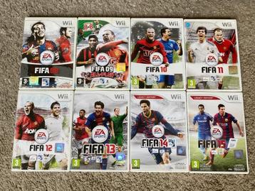 Nintendo Wii | Collectie van 8 FIFA Games | Compleet beschikbaar voor biedingen