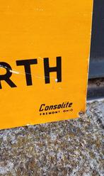 USA tinplate, tin sign, reclamebord Cook's Beer 🍺, Reclamebord, Gebruikt, ., Ophalen of Verzenden