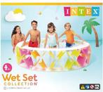 Intex Zwembad Pinwheel 229x56cm, Verzenden, Opblaaszwembad, Rond, Nieuw