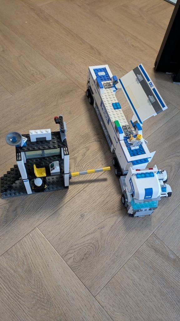 Lego City Politie Bus 7743, Ophalen of Verzenden, Gebruikt, Complete set, Lego