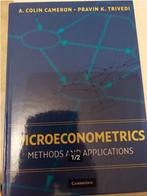 Microeconometrics: Methods and Applications, Nieuw, Ophalen of Verzenden, Economie en Marketing, Cameron