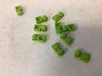 Lego plaat aangepast 1x1 met dikke ring lemon groen, Ophalen of Verzenden, Gebruikt, Losse stenen, Lego