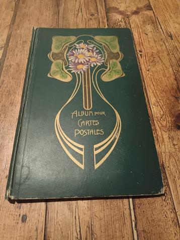 Postkaarten/ Ansichtkaart album ART DECO- Nouveau//ZEER oud beschikbaar voor biedingen