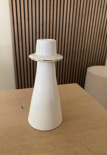 Zara home kandelaar wit creme