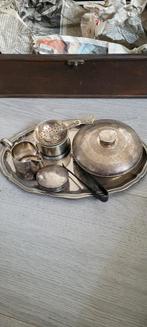 Zilveren theeservies, Antiek en Kunst, Antiek | Goud en Zilver, Ophalen of Verzenden, Zilver