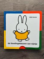 Dick Bruna - de lievelingskleuren van nijntje, Boeken, Ophalen, Non-fictie, Nieuw, Dick Bruna