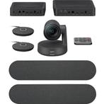 Logitech Rally Plus+ PT2 Pro 3 Complete Videoconferentie Set, Zo goed als nieuw