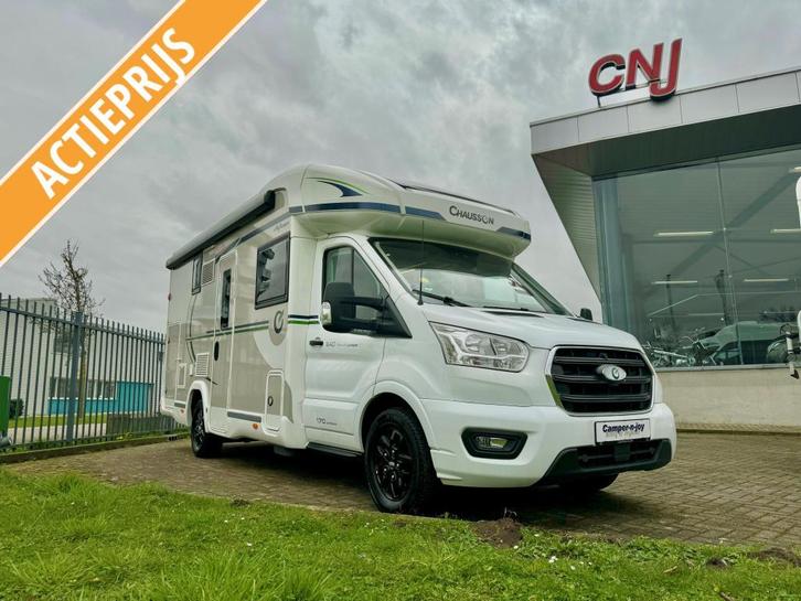 Chausson Titanium Ultimate 640, Caravans en Kamperen, Campers, Bedrijf, tot en met 4, Half-integraal, Chausson, Diesel, Automaat