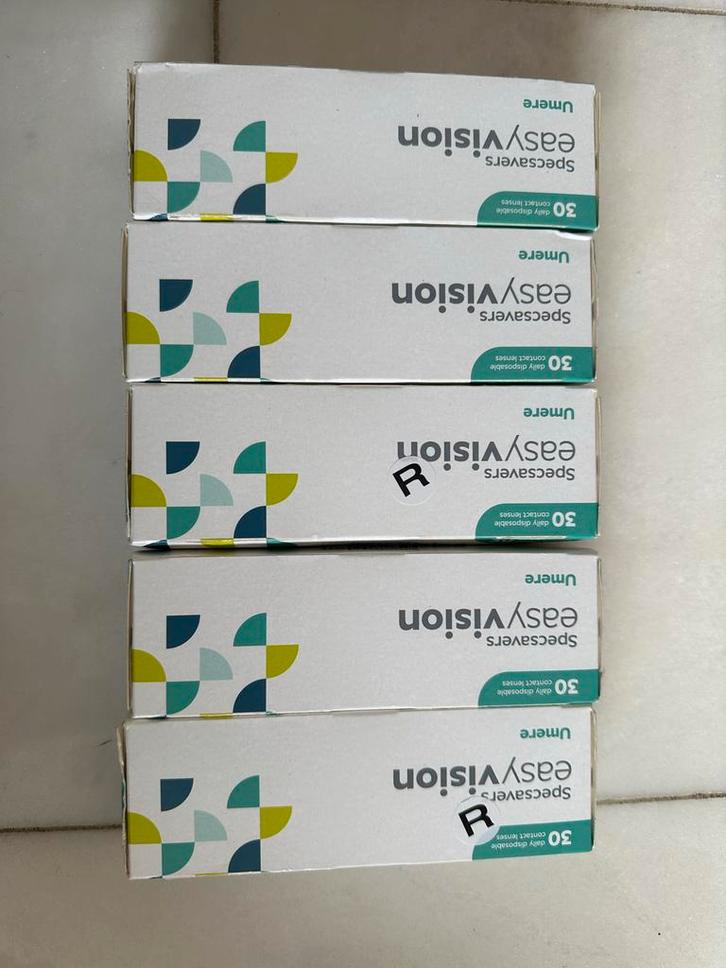 easyvision Umere daglenzen, 150 stuks, -4.75, specsavers, Sieraden, Tassen en Uiterlijk, Uiterlijk | Gezichtsverzorging, Nieuw