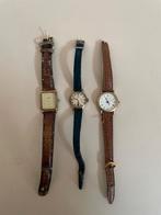 3 x  oude analoge dames horloge. Rexxor - Caprialli - Verona, Overige merken, Polshorloge, Ophalen of Verzenden, Leer