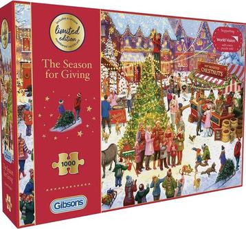 Gibsons - The Season of Giving - 1000 st.  (LIMITED 2025) beschikbaar voor biedingen
