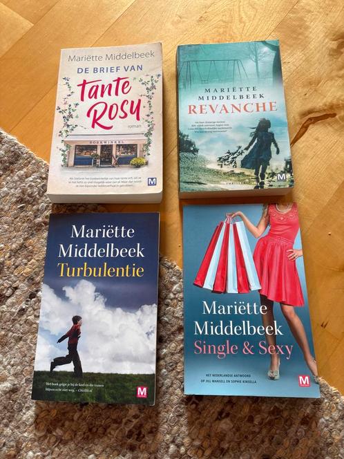 Mariëtte Middelbeek - 4 Romans, Boeken, Romans, Gelezen, Nederland, Ophalen of Verzenden