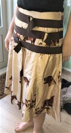 ERNY VAN REIJMERSDAL/ PAUW Zijde Rok maat 42=38/40, Kleding | Dames, Maat 38/40 (M), Overige kleuren, Ophalen of Verzenden, Zo goed als nieuw