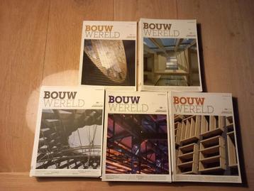 44 tijdschriften bouwwereld 2012 - 2016 beschikbaar voor biedingen