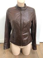 Stoere Hifa women kalfsleren jasje, mt 40!, Nieuw, Maat 38/40 (M), Ophalen of Verzenden, Bruin