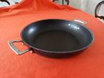 Koekenpan Le Creuset diam. 30 cm anti aanbak, inductie, Koekenpan of Braadpan, Gebruikt, Ophalen of Verzenden, Inductieplaat