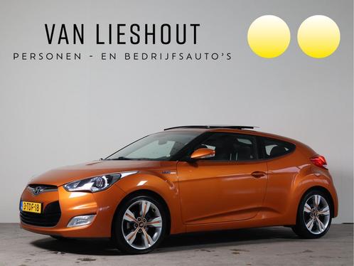 Hyundai Veloster 1.6 GDI i-Vision Pano I Cruise I Climate, Auto's, Hyundai, Bedrijf, Te koop, Veloster, ABS, Achteruitrijcamera