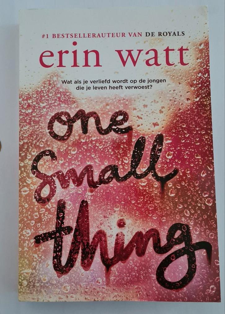 Erin Watt - One small thing, Boeken, Kinderboeken | Jeugd | 13 jaar en ouder, Gelezen, Ophalen of Verzenden