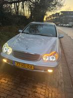 Mercedes-Benz C-Klasse 2.0 C200 Kompr Sedan 2001 Grijs, Auto's, Achterwielaandrijving, 74 €/maand, 4 cilinders, 163 pk