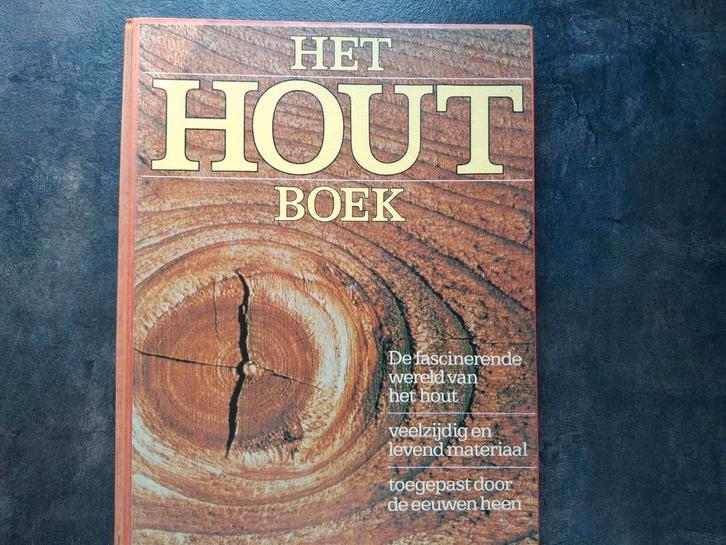 Het Hout Boek boom houtsoorten meubels bos Douglas hardhout, Boeken, Overige Boeken, Gelezen, Ophalen of Verzenden