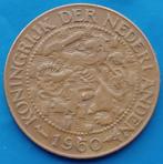 Suriname 1 cent 1960 - Juliana, Postzegels en Munten, Munten | Nederland, Koningin Juliana, 1 cent, Losse munt, Verzenden