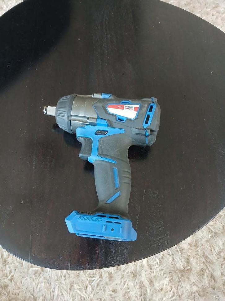 HBM PROFI Accu Slagmoersleutel 18V 350Nm, Doe-het-zelf en Verbouw, Gereedschap | Handgereedschap, Zo goed als nieuw, Ophalen of Verzenden