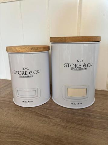 Riviera maison store & co storage jar M L
